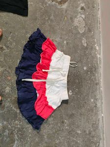 Cute Girls' Ruffle Shorts