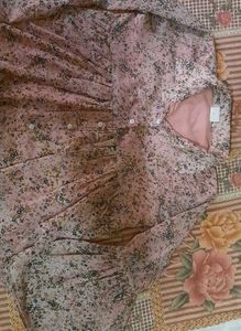 Women&#39;s Floral Printed Flared Top