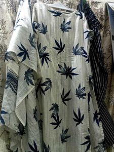 Leaf Print Suit 3 Piece