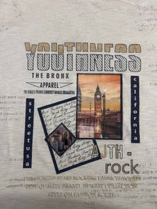 White Graphic Tshirt