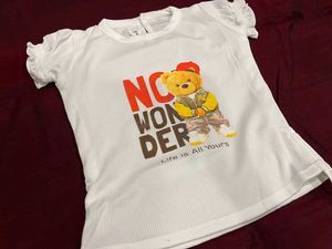 Cute Bear Tee &amp; Denim Pant Set Sizes 24,28,32