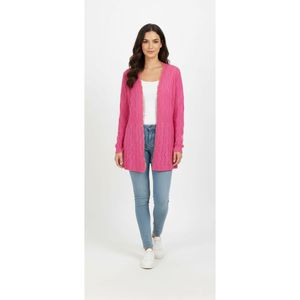 Pink Cable Knit Cardigan shrug