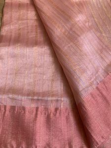 A Beautiful Pink Saree