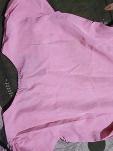 Pink High-Low Dress