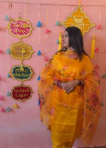 Elegant Yellow Salwar Suit