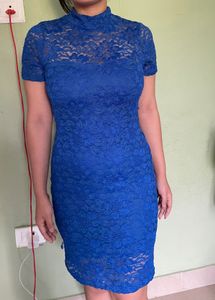 Blue Lace Dress