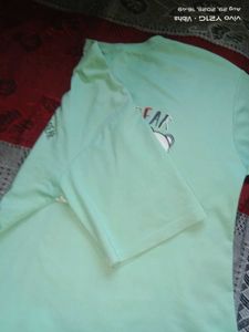 Mint Green Graphic Tee