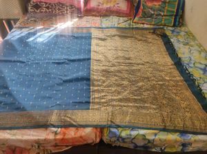 Green kanchipuram silk Saree
