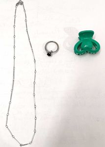 Jewelry Set & Hair Clip