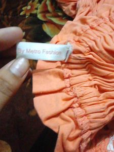 pinteresty Coral Long Sleeve Top