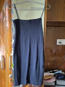 Black Spaghetti Strap Dress