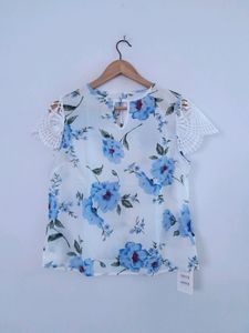 Blue Casual Top (Women's)