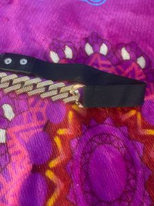 Stylish Black Elastic Belt