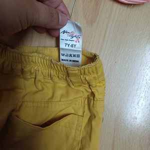 Chic Girl Kids Outfit - Peplum Top &amp; Shorts