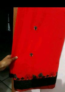 Red Saree