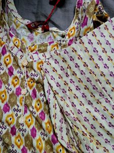 Three Ganesh Stright Kurthi Set