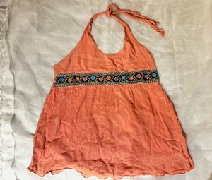 Beautiful Boho Halter Top
