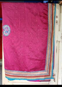 Party Wear Saree With Blouse