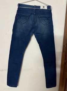 Dark Blue Denim Jeans