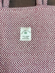 NATURAL Hemp Tote Bag