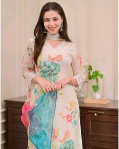 Heavy Organza Digital Print