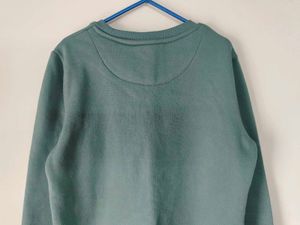 Casual Blue Sweatshirt