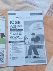 ICSE Class 10 Biology Question Bank