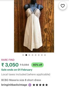 Rarest Find Bcbg Dress