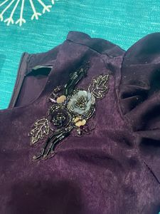 S4u Medium Size Coord Set Dark Purple Colour