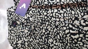 Midi Zebra Print Dress