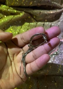 Long Loop Silver Earrings