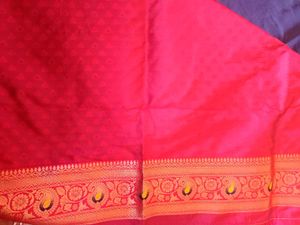 Black Pure Silk Saree