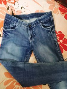 Dark Blue Branded Jeans