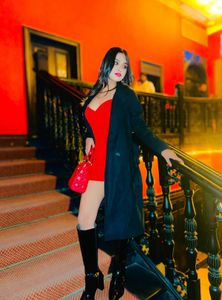 Red Bodycon Mini Dress