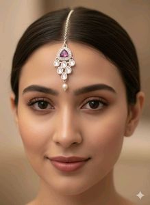 Elegant Kundan &amp; Stone Necklace