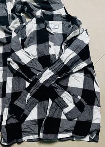 Old navy Night Dress Black And White medium M Size