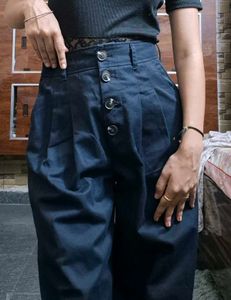 Korean Style Black Pants