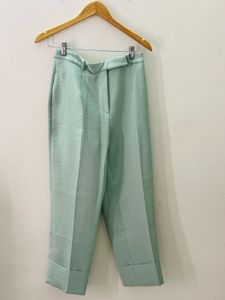 Zara Mink Green Trousers