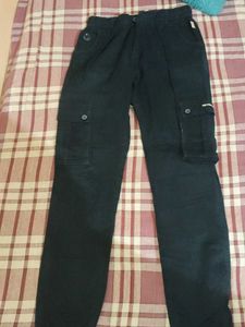 Stylish Black Cargo Pants