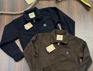 Burberry Black Corduroy Sweatshirt