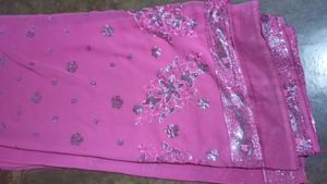 Pink Party Wear Saree