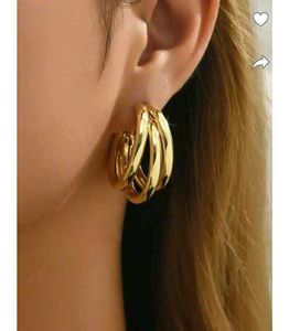 Gold Hoop Earrings