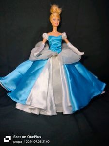 Cindrella Gown For Barbie Doll