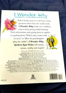 Spiders Spin Webs/ I Wonder Why Children Book