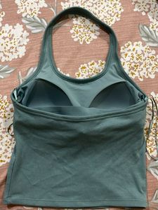 Green Halter Tank Top