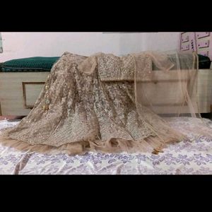 Elegant Embroidered Lehenga Set