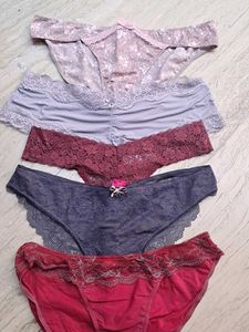 combo Of Five Imported Fabric Panty