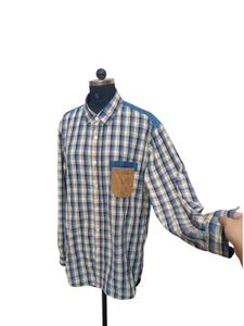 Vintage Plaid Patch Pocket Shirt