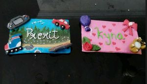 Customised Name 3D Fridge Magnets
