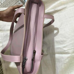 Pink Tote Bag